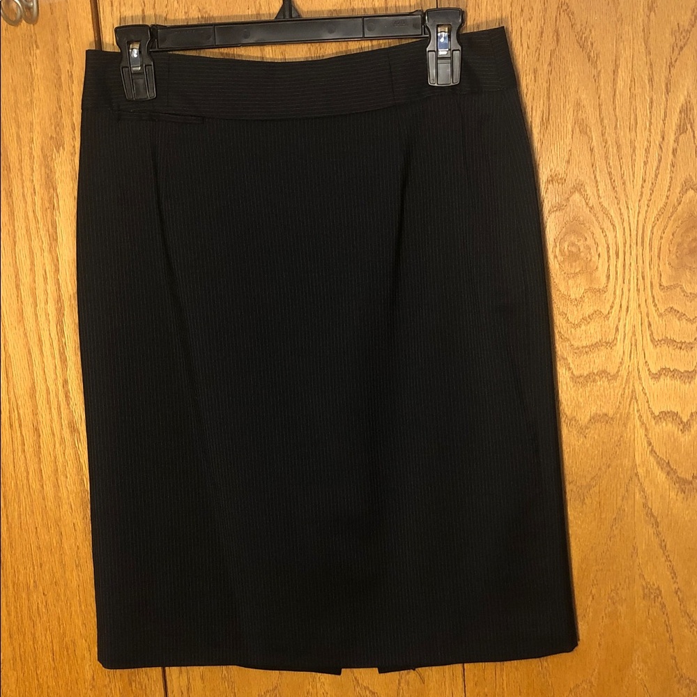 J. Crew Classic blue striped  Pencil Skirt size 4